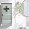 Theo&Cleo Medizinschrank Edelstahl abschließbar Produktbild-Vorschau 4