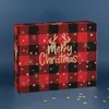 DIY Adventskalender zum selbst Befüllen mir rotem "Merry Produktbild-Vorschau 3