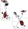 HOMCOM Stacionárny trenažér s 8-stupňovým magnetickým Náhľad obrázku produktu 3