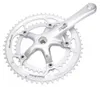 Kurbelgarnitur Racing SUNRACE 8-fach Alu / Stahl 34 - 50 Produktbild-Vorschau 3