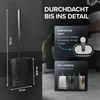 ovimar Toilettenbürste Falketind | Gunmetal | Silikon Produktbild-Vorschau 7