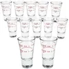 12x Boston Schnapsgläser geeicht 2cl 4cl Shotglas Pinnchen Produktbild-Vorschau 2