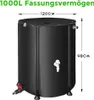Réservoir d'eau pliable 1000 L avec robinet et couvercle Voir les images du produit 6