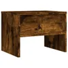 vidaXL Comodino in rovere affumicato 40x30x30 cm in Anteprima dell’immagine prodotto 11