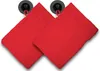 2er Set Waschhandschuhe Waschlappen rot 16x21 cm Frottee Produktbild-Vorschau 1