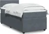 Boxspringbett mit Matratze Dunkelgrau 80x200 cm Samt Produktbild-Vorschau 2