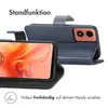 imoshion Custodia a libro Motorola Moto G04 / G24 - Blu Anteprima dell’immagine prodotto 3