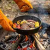 Vilde | Skórzane rękawice grillowe - Odporne na wysoką Podgląd zdjęcia produktu 7