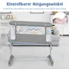 GOPLUS 3 in 1 Beistellbett, tragbares Reisebett mit Produktbild-Vorschau 3