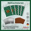 5 Weihnachtskarten mit geprägter „Frohe Weihnachten“ Produktbild-Vorschau 2