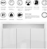 Vladon Sideboard Valencia,  Germany, Kommode mit 3 Türen Produktbild-Vorschau 5