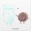 Mr. & Mrs. Panda Untersetzer für Gläser Milch Keks 15er Set Produktbild-Vorschau 1