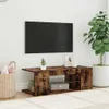 vidaXL TV skrinka s LED osvetlením Smoked Oak 90x39x30 cm Náhľad obrázku produktu 2