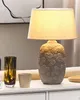 BELIANI Lampa stołowa złota ceramiczna 46 cm z abażurem w Podgląd zdjęcia produktu 2