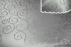 Tischdecke silber oval 130x220 cm damast Ornamente Produktbild-Vorschau 1