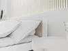 Posteľ IKAROS 180 x 200 cm, biela/dub sonoma Matrac: bez Náhľad obrázku produktu 3
