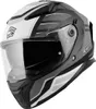 FC-Moto FF130SV Cavion Helm, schwarz matt/grau/weiß, M Produktbild-Vorschau 2