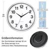 Reloj de pared para exteriores, resistente a la intemperie, Vista previa de la imagen del producto 2