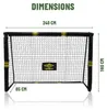 Bramka piłkarska Umbro – bramka piłkarska 240 x 160 x 8 cm Podgląd zdjęcia produktu 12