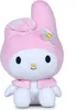 A plush toy of the character My Melody from Hello Kitty, sitting and facing forward against a white background. Anteprima dell’immagine prodotto
