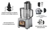 A collage of images showcasing a food processor and its features. Voir les images du produit
