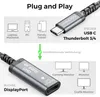 deleyCON USB-C auf DisplayPort Adapter Kabel (4K@60Hz, Produktbild-Vorschau 2