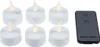 Lumineo LED Teelichter mit Fernbedienung - 6er Set Produktbild-Vorschau 6