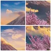 Poster - Poster ohne Rahmen - Fuji Blume Kirsche - 70x100 Produktbild-Vorschau 8
