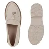 VAN HILL Damen Plateauschuhe Slippers Strass Profil-Sohle Produktbild-Vorschau 3