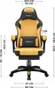 Sedia da gioco Huzaro Force 3.7 Yellow con design Anteprima dell’immagine prodotto 18