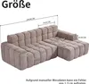 Modernes-Ecksofa,Klassische Sofas mit Armlehnen,Modulares Produktbild-Vorschau 5