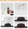 IMPTS LED Deckenleuchte 30W Modern Deckenlampe Schwarz Produktbild-Vorschau 14