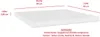 Küchen Arbeitsplatte 60 cm breit, 38 mm Stark, Weiss matt Produktbild-Vorschau 2