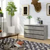 Kleine Kommode AKORD CL100 Beton 100 cm 6 Schubladen B100 x Produktbild-Vorschau 9
