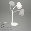 Lampada da tavolo, bianca, 1xGU10/max. 9W escl. Anteprima dell’immagine prodotto 1