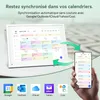 TABWEE P10 : calendrier numérique et cadre photo de bureau Voir les images du produit 8