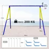 CCLIFE Schaukelgestell Outdoor 200 kg Schaukelgerüst für Produktbild-Vorschau 2