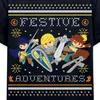 Spreadshirt PLAYMOBIL Novelmore Abenteuer Ugly Christmas Produktbild-Vorschau 2