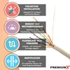 PremiumX 50m Telefonkabel 6x2x0,6mm J-Y(ST)Y Telefonleitung Produktbild-Vorschau 3