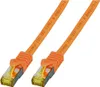 EFB RJ45 Patchkabel S/FTP,Cat.6A,LSZH,Cat.7 Rohk.,2m,orange Produktbild-Vorschau 2