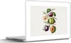 MuchoWow® Laptop Aufkleber Sticker Cover Obst - Jahrgang - Produktbild-Vorschau 1