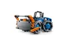 A LEGO Technic bulldozer toy on a white background. Produktbild-Vorschau