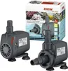 Two EHEIM compactON 2100 aquarium pumps are shown, one in the foreground and one slightly behind and to the left, with the product's packaging in the background. Produktbild-Vorschau
