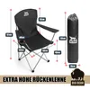 BigDean 2er Set Campingstuhl extra hohe Lehne max. 150kg Produktbild-Vorschau 3