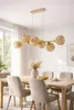 Luxolar LED pendelleuchte 6-flammig E27 Rattan Boho Produktbild-Vorschau 4