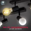 Lampa sufitowa retro lampa sufitowa vintage spot matowy Podgląd zdjęcia produktu 5