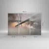 Bild auf Leinwand - Leinwandbild - Brücke Nebel Wasser - Produktbild-Vorschau 3