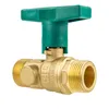UNIWATER Trinkwasser-Kugelhahn mit ISO-T-Griff beids. Produktbild-Vorschau 1