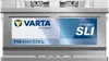 A VARTA Silver Dynamic F18 Autobatterie 12V 85Ah car battery is shown against a white background. Produktbild-Vorschau