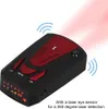 A radar detector with a red laser beam emanating from it, indicating its function. Podgląd zdjęcia produktu